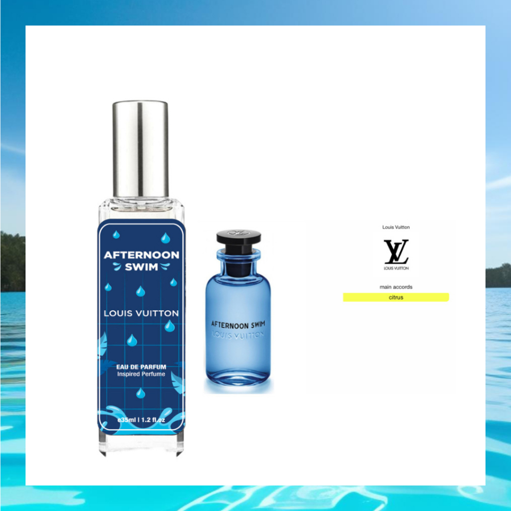 Shop for samples of Afternoon Swim (Eau de Parfum) by Louis Vuitton for  women and men rebottled and repacked by