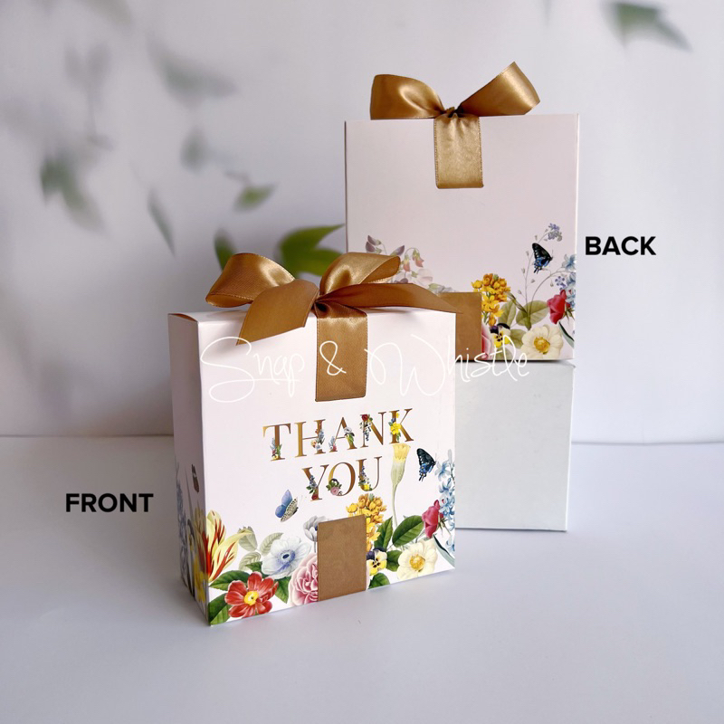 [NEW] 1pcs Wedding Doorgift Gift Box (For Sample) Birthday Packaging ...