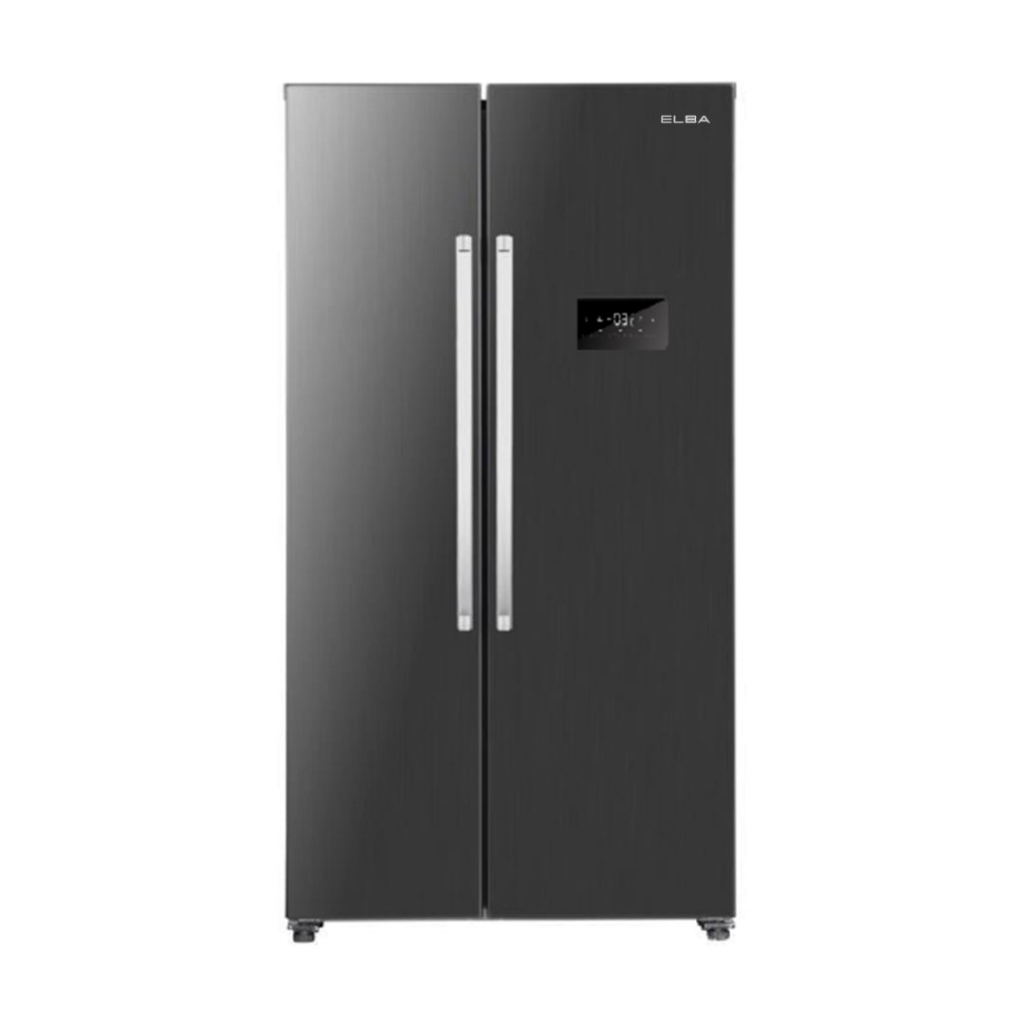 ( DELIVER KL AND SELANGOR ) ELBA 620L INVERTER SIDE BY SIDE FRIDGE ESR