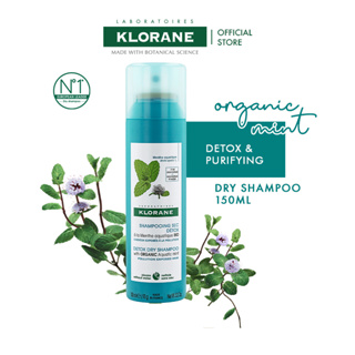 Klorane Detox Dry Shampoo with Aquatic Mint, All Hair Types
