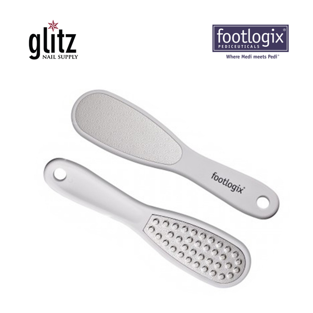 FOOTLOGIX Foot File Callus Dead Skin Remover DoubleSided File with