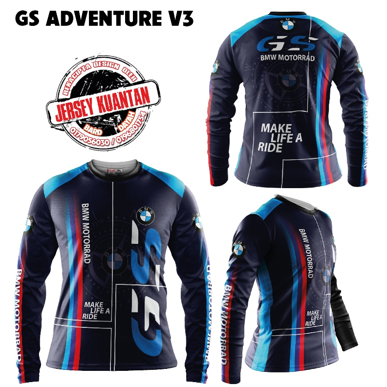Baju Bmw Adventure V3 (Short/LongSleeve) | Shopee Malaysia