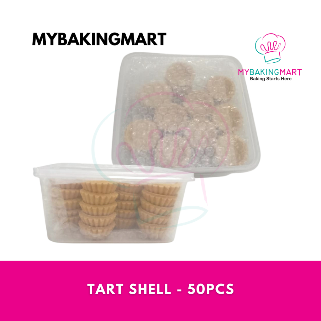 Tart Shell / Tart Crust / Kulit Tart 50pcs - Halal - Cheese Tart Shell ...