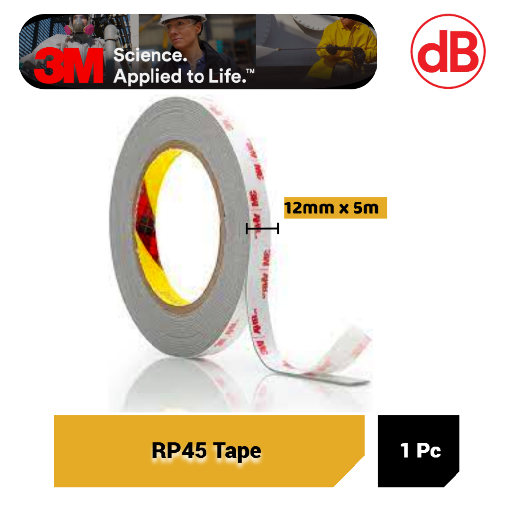 3M RP45 VHB TAPE ( 12mm x 5y ) | Shopee Malaysia