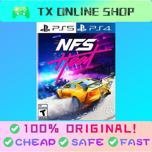 🔥promo🔥 Need For Speed Heat Deluxe Edition Ps5 Ps4 Original Game Nfs Heat Shopee Malaysia