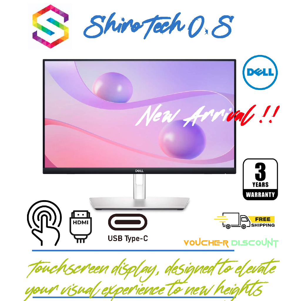Dell's 24-inch Touch USB-C Hub Monitor is Now Available in Malaysia