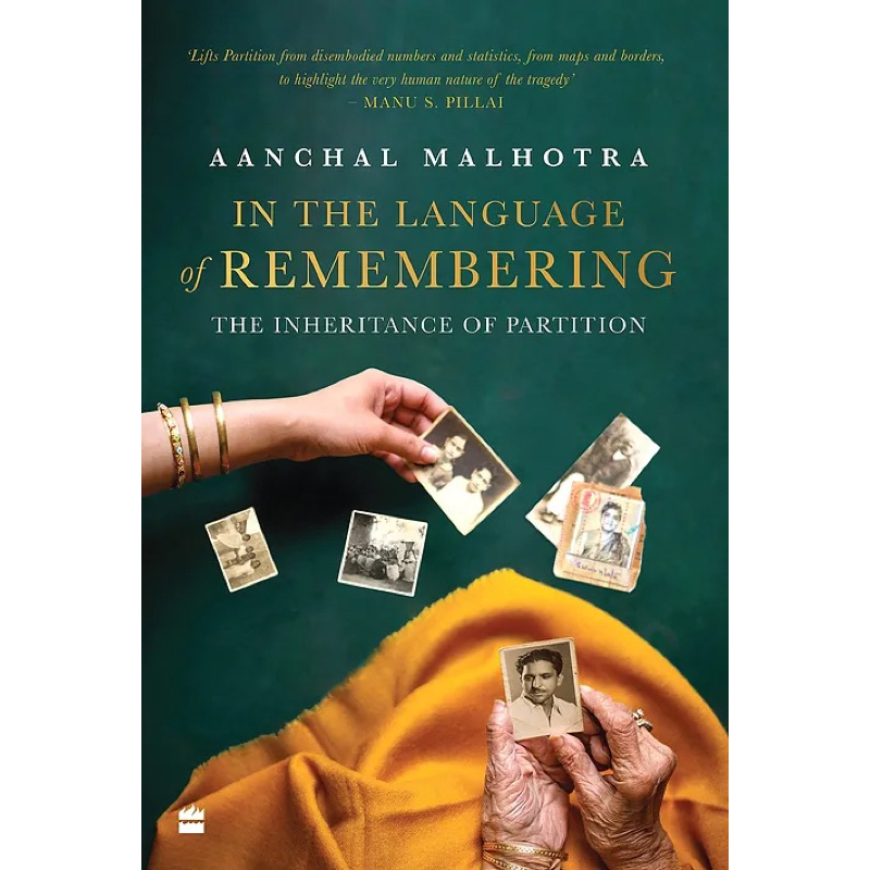 In the Language of Remembering by Aanchal Malhotra | Shopee Malaysia