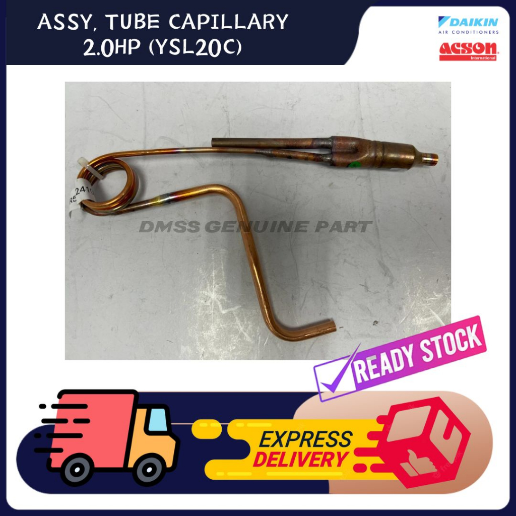 DAIKIN GENUINE PART ASSY, TUBE CAPILLARY 2.0HP (SL20C) Shopee Malaysia