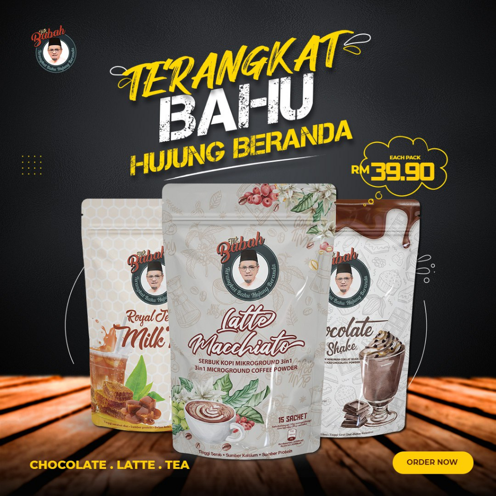 TOK BABAH KOPI TEA COKLAT COMBO JIMAT | Shopee Malaysia