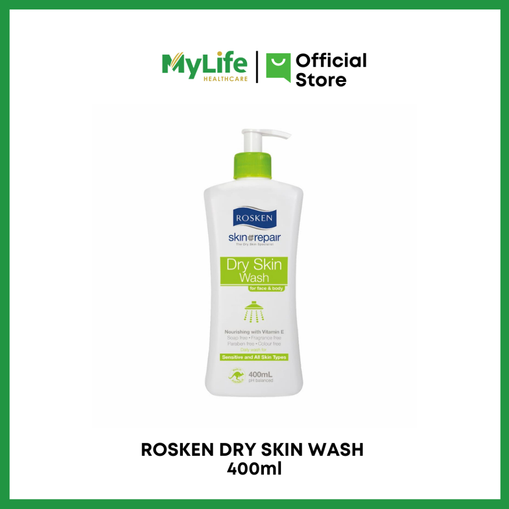 ROSKEN SKIN REPAIR DRY SKIN WASH (400ML) Shopee Malaysia