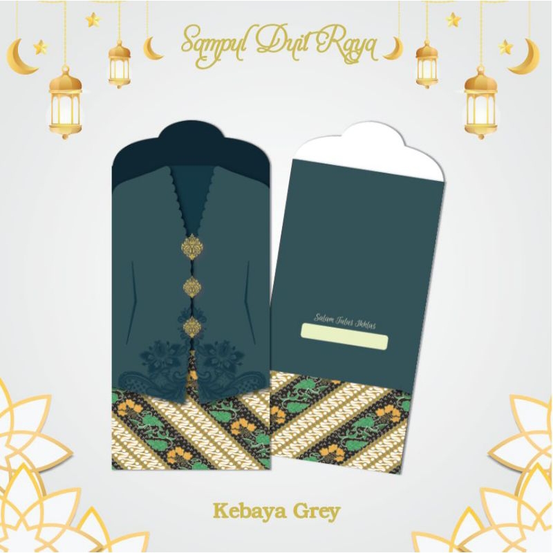 SAMPUL DUIT RAYA CORAK BAJU (1pack 5keping) | Shopee Malaysia