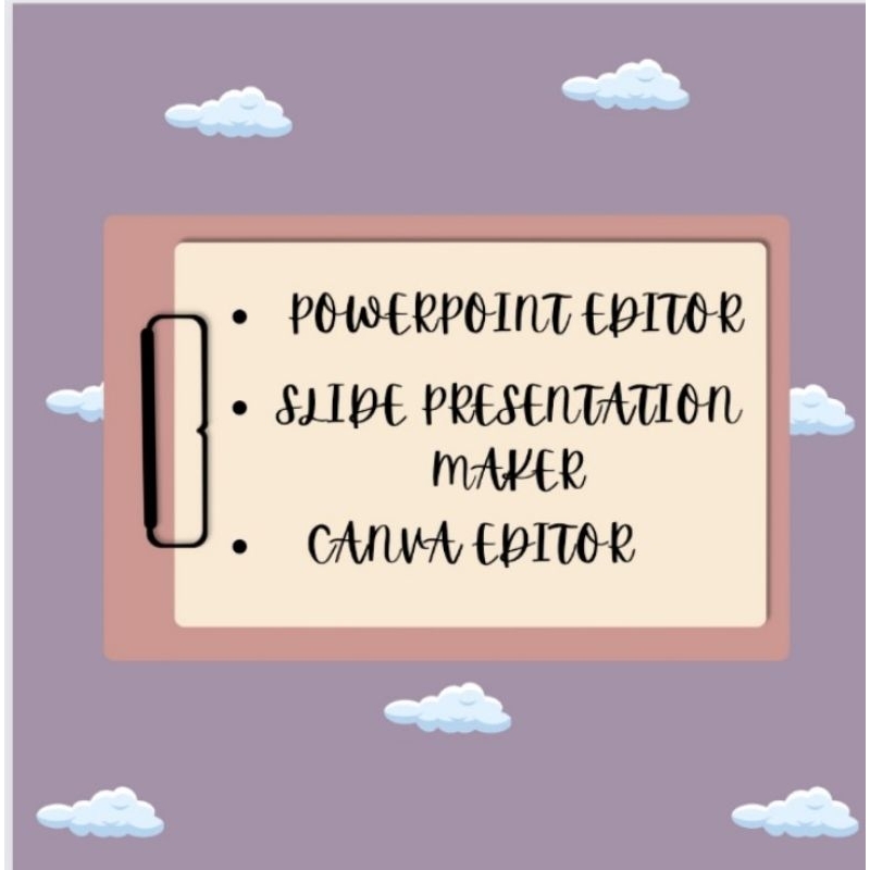 Powerpoint editor canva editor slide presentation maker shopee
