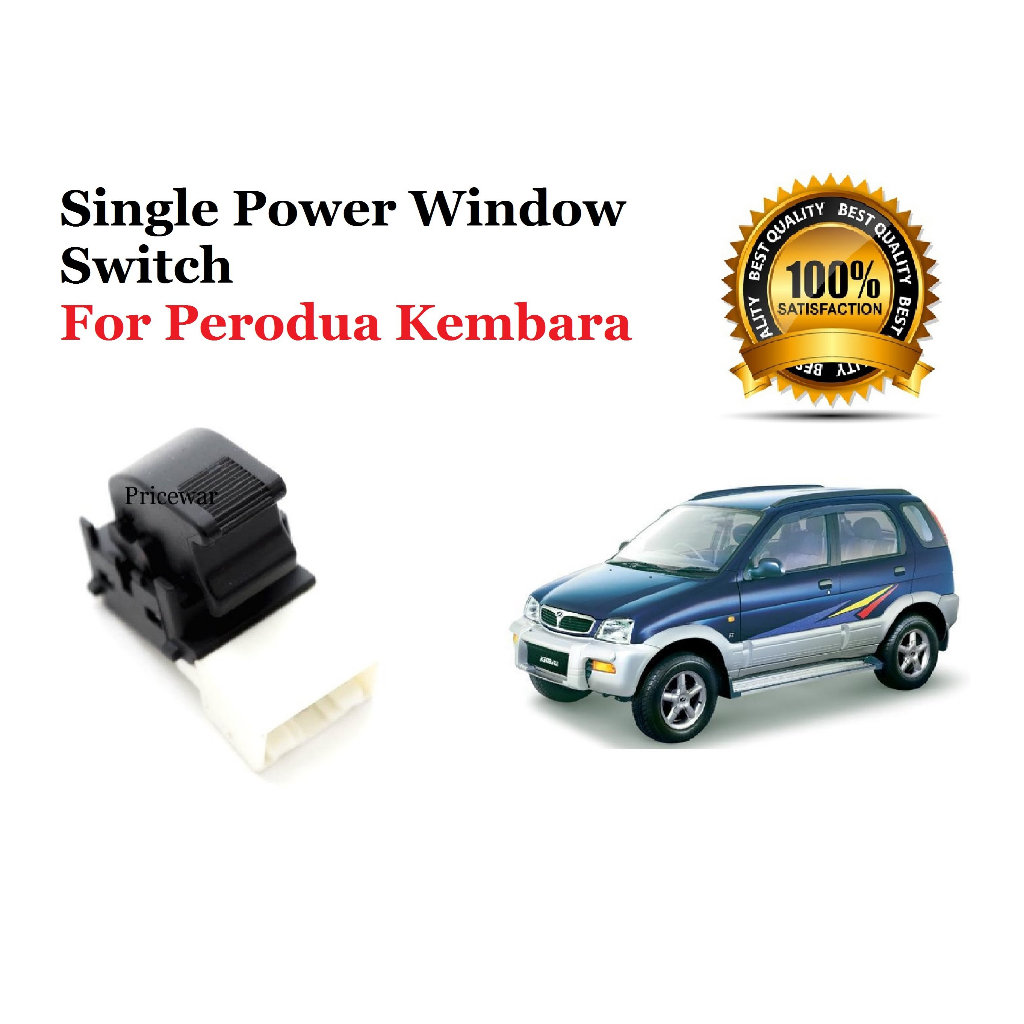 Perodua Kembara / Kenari / Avanza Single Power Window Switch Kembara