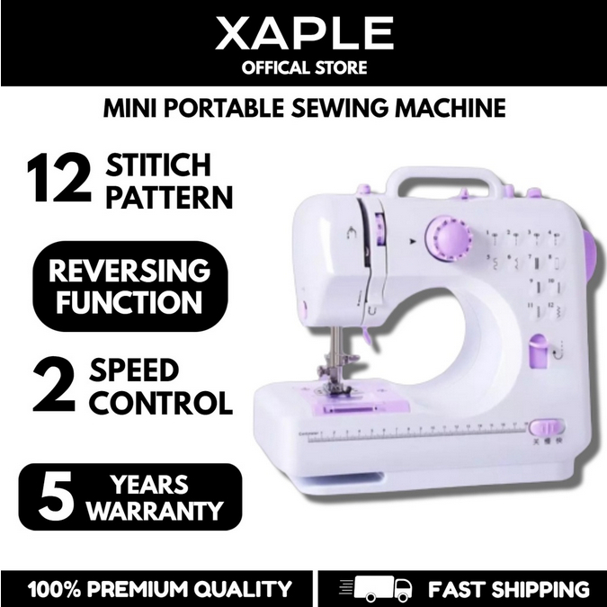 2023 Panasonic Portable Sewing Machine FHSM 505A Pro Upgraded 12 Sewing