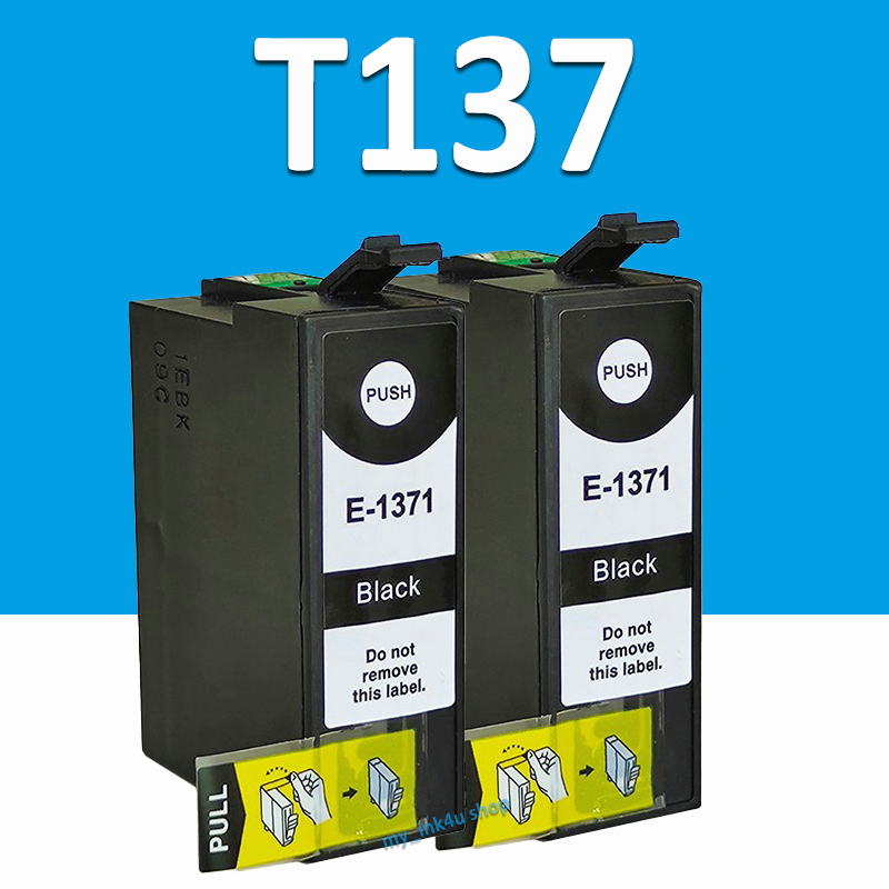 For Epson 137 T1371 Ink for EPSON Black Print Cartridge for K100 K200 ...