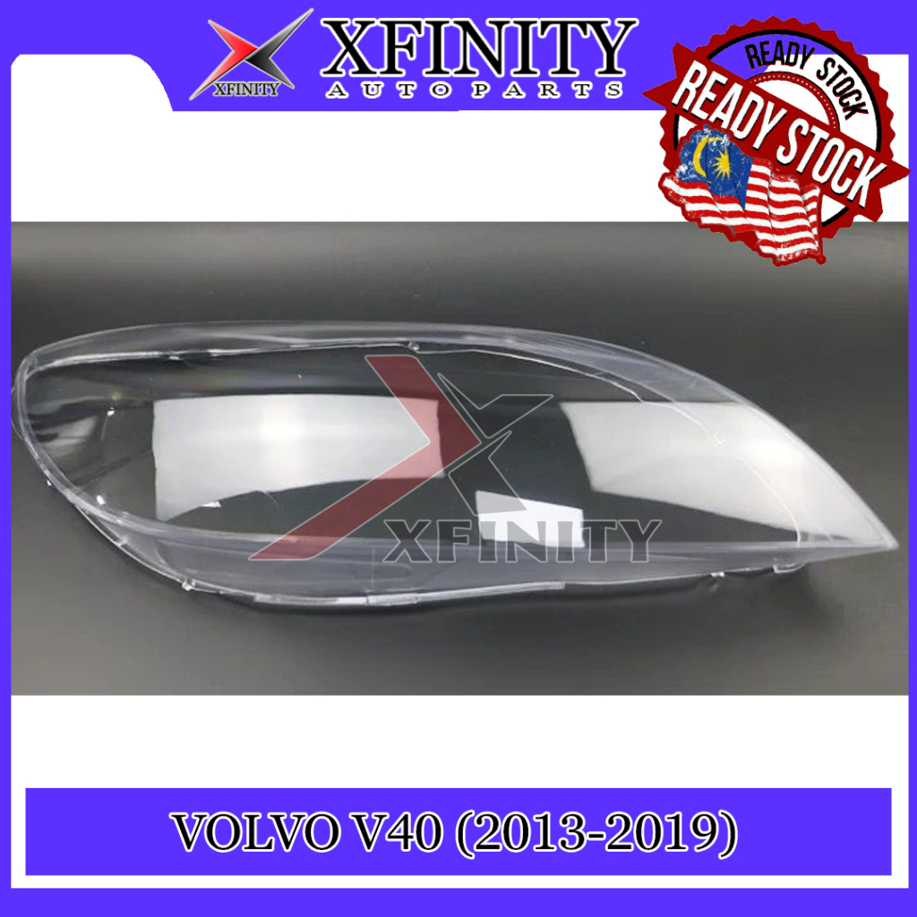 VOLVO V40 HEADLAMP COVER / HEADLIGHT COVER / HEADLAMP LENS / HEADLIGHT