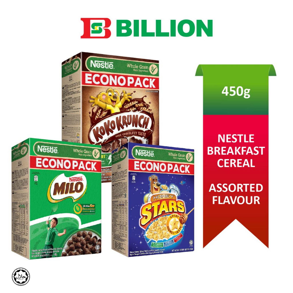 NESTLE Breakfast Cereal - 450g ( Assorted Flavour ) | Shopee Malaysia