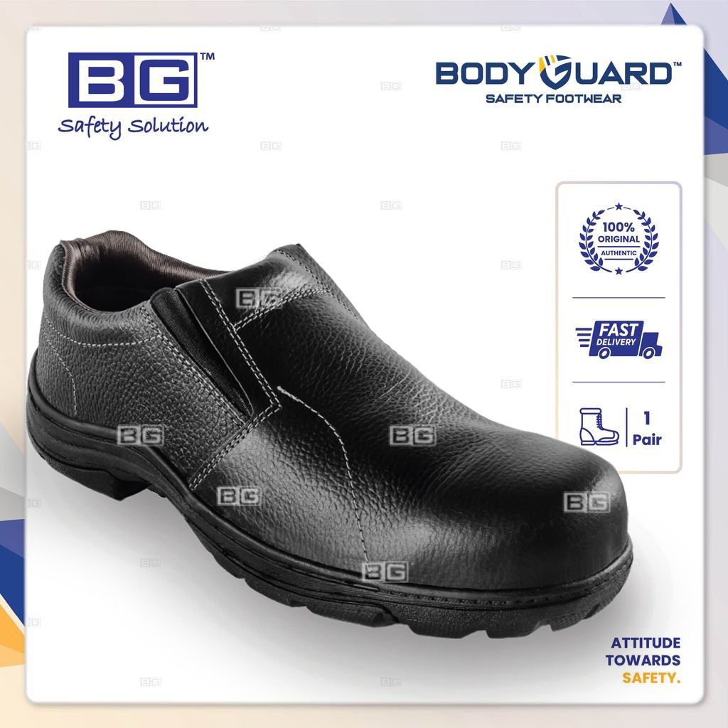(1 Pair) BODYGUARD BG302 Low Cut Safety Shoes / Foot Protection / Steel ...