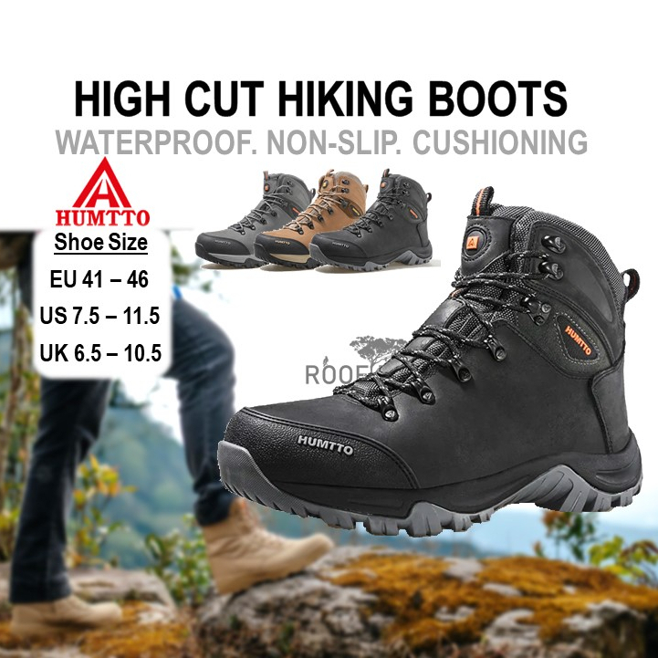 ROOFLESS Humtto Hiking Boots Men Waterproof Kasut Hiking Lelaki ...