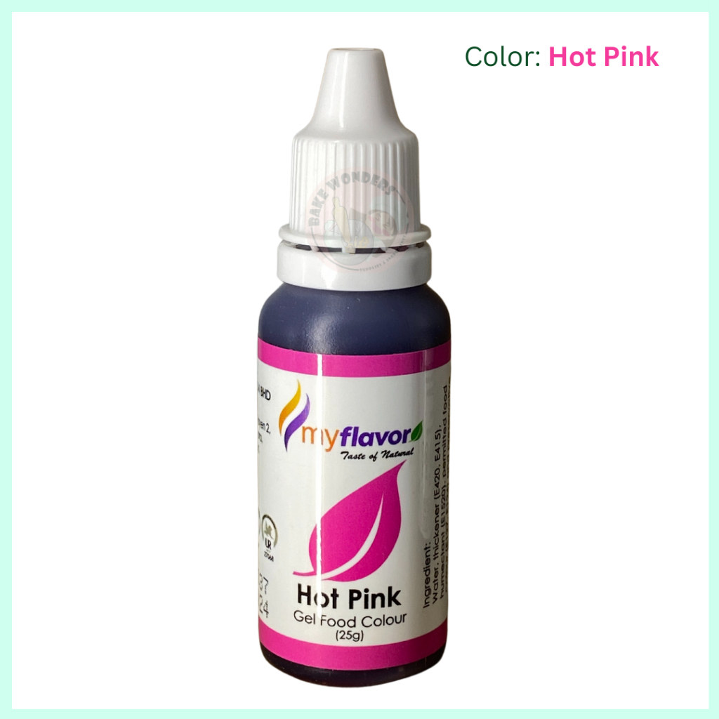 Myflavor Gel Food Colour/Pewarna Gel Makanan/Food colouring/Edible gel