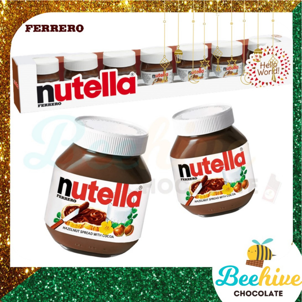 Nutella Hazelnuts Spread with Cocoa 7x30g / 350g / 750g | Shopee Malaysia