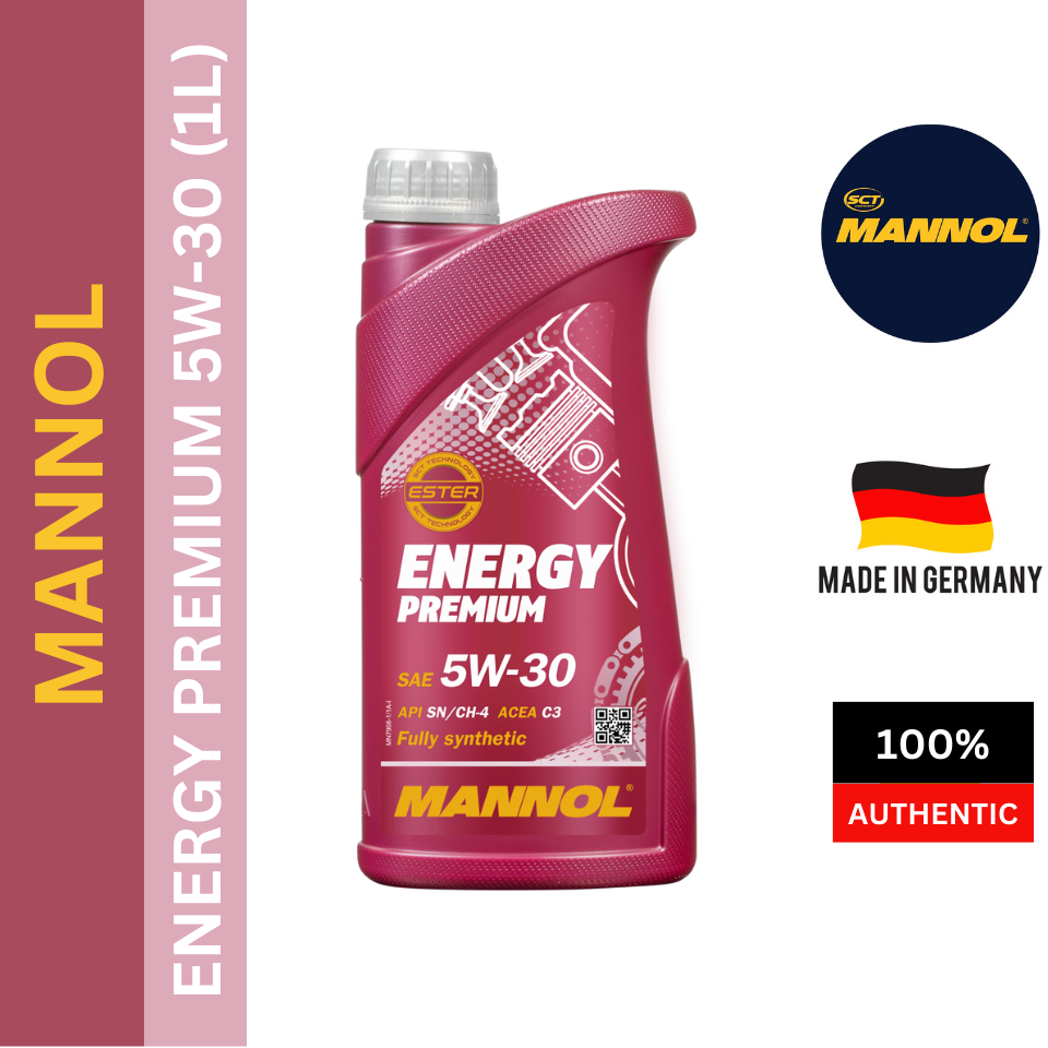 MN 7908-1 MANNOL Energy Premium SAE 5W30 Fully Synthetic Engine Oil ...