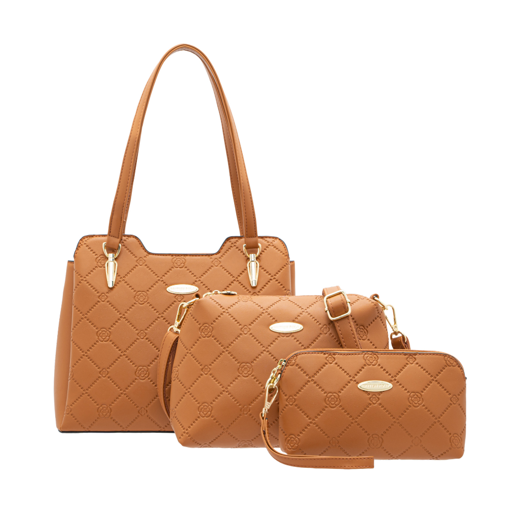 British Polo Mikylie Ladies Womens PU Leather Handbag and Crossbody Bag
