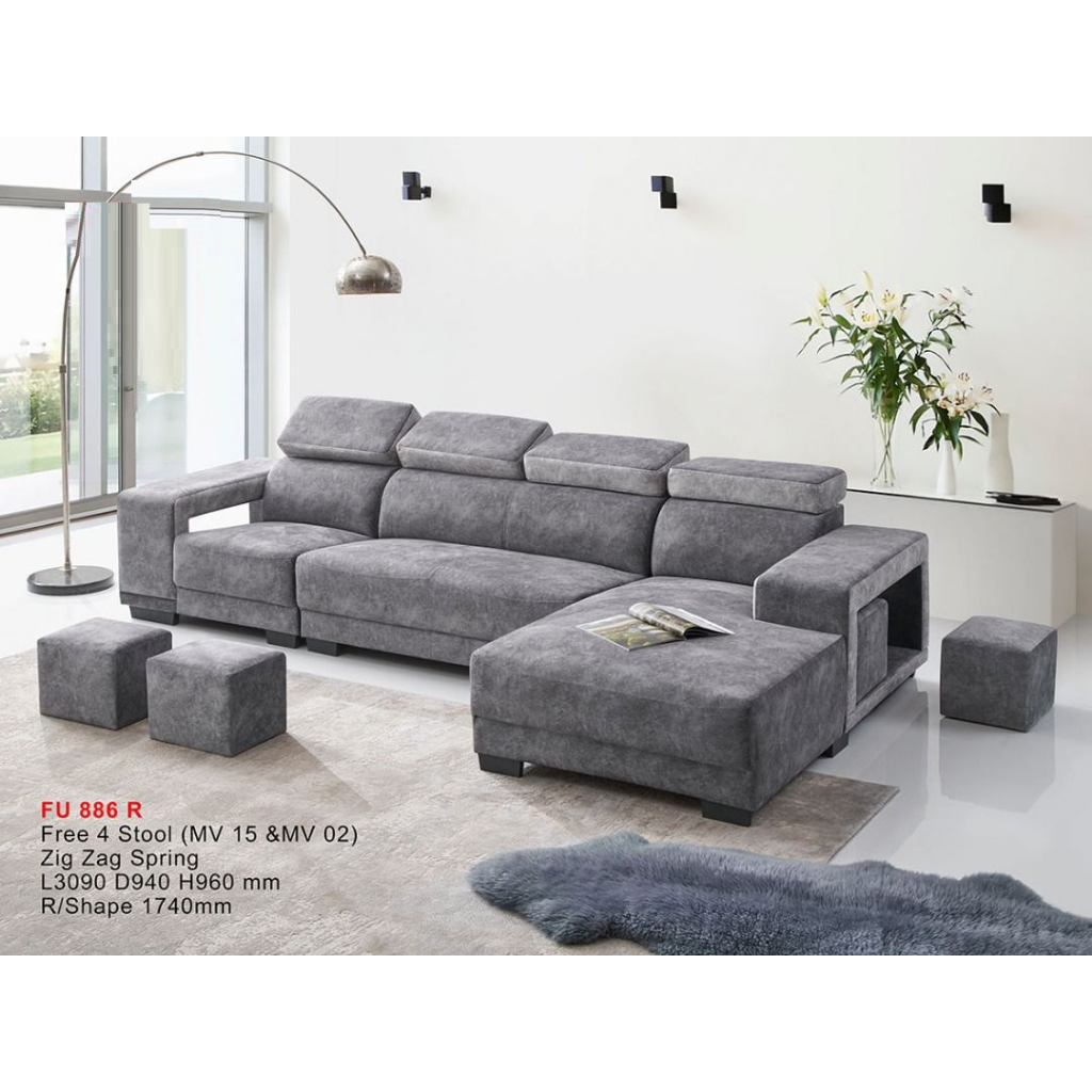 L SHAPE SOFA/MODERN L SHAPE/SOFA FABRIC Shopee Malaysia