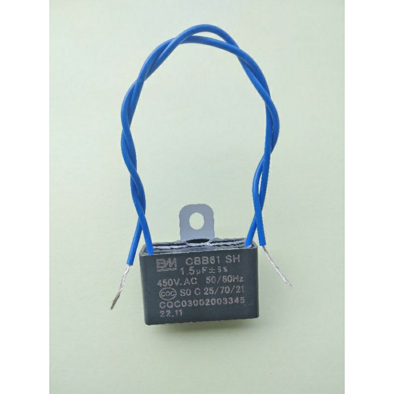 (offer)CBB61 CAPACITOR BM 1.5UF 450VAC KIPAS KAPASITOR (for Table Fan