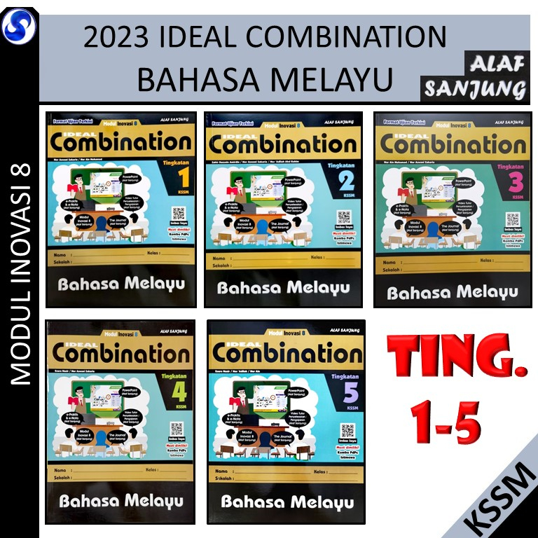 2023  MODUL INOVASI 8 IDEAL COMBINATION BAHASA MELAYU TINGKATAN 1.2.3