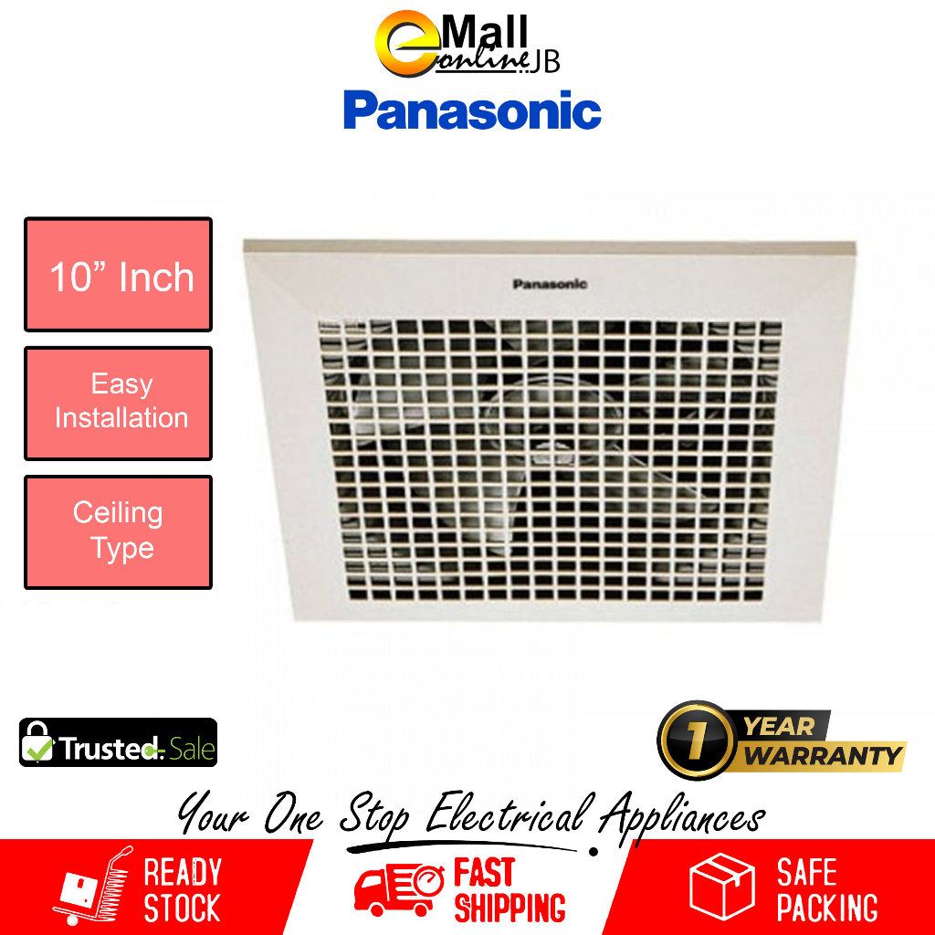 Panasonic Ventilation Fan FV25TGU 3WT Ceiling Mount Venting