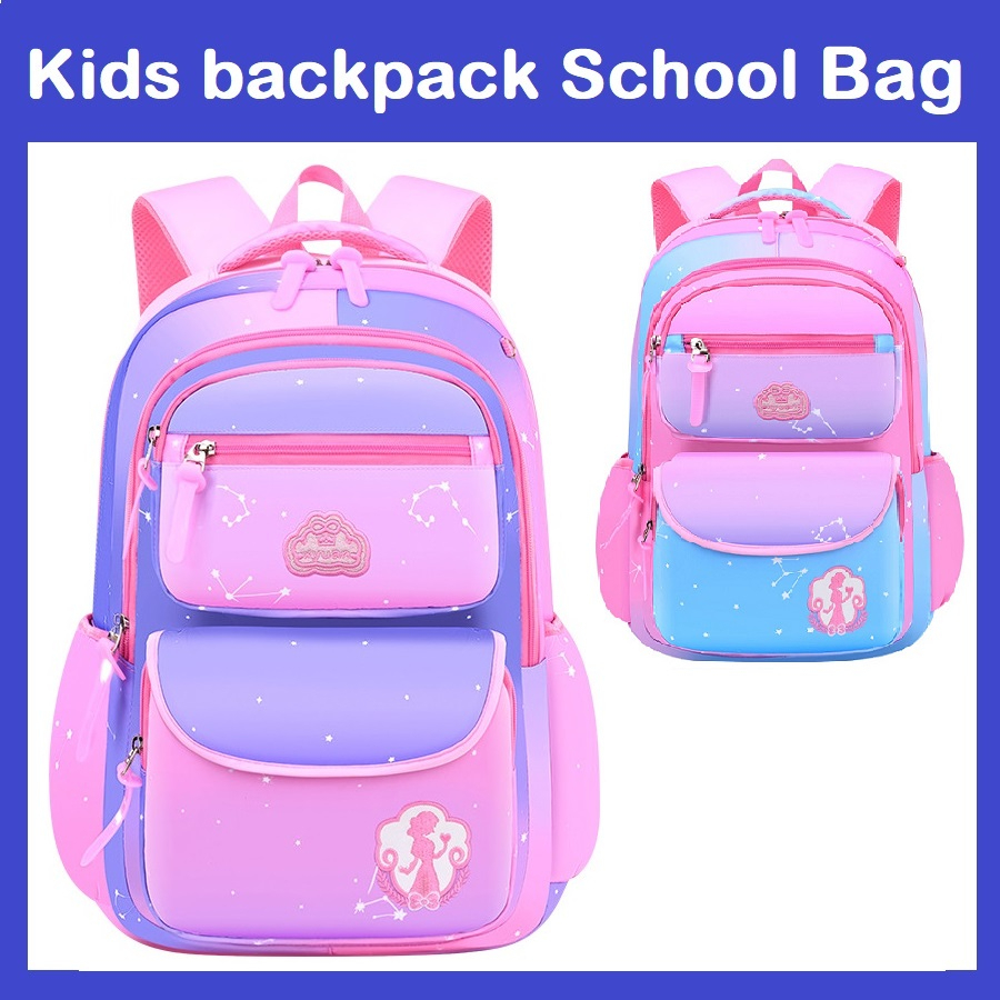 Ready Stock School Bags for student backpack girl bag Beg Sekolah Tahun 1 2 3 4 5 6 Shopee Malaysia