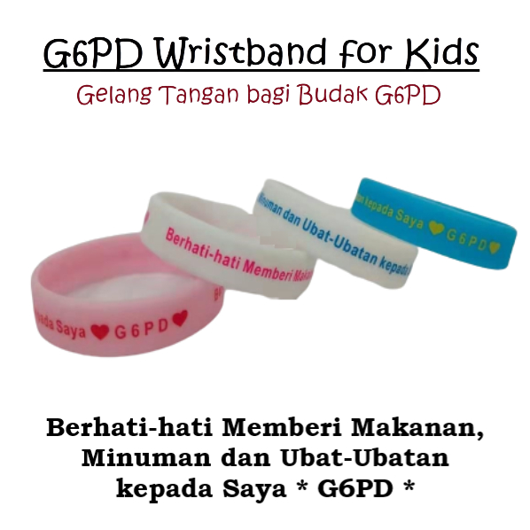 G6PD Wristbands Medical Alert G6PD Alert Bracelet for Kids G6PD