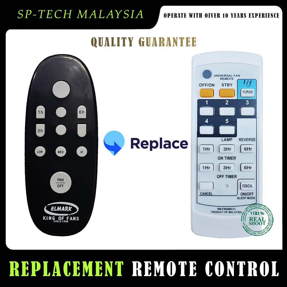 ELMARK CEILING FAN REMOTE CONTROL [REPLACEMENT] Shopee Malaysia
