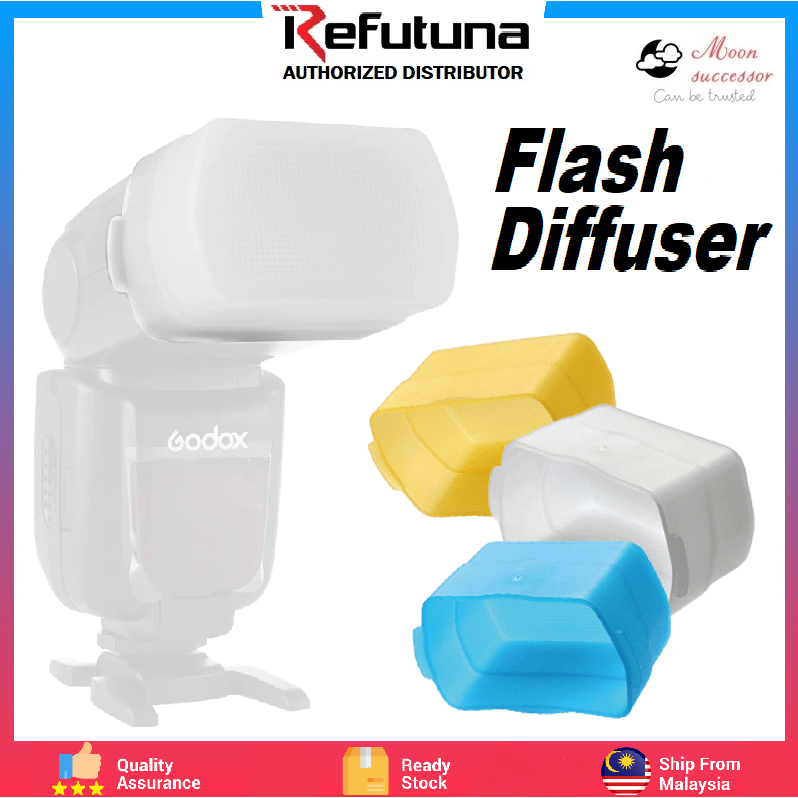 Refutuna Flash Diffuser Camera Flash Bounce Light Hard Diffuser Bounce