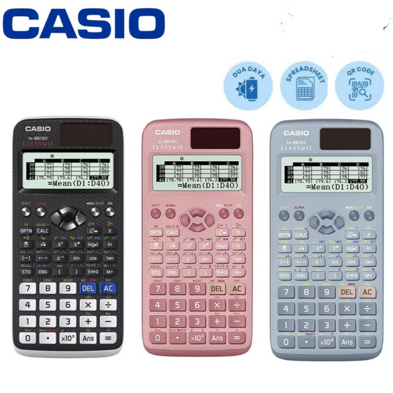 Warranty 1 year 🎉CASIO FX-991EX SCIENTIFIC CALCULATOR 🎉READY STOCK IN ...