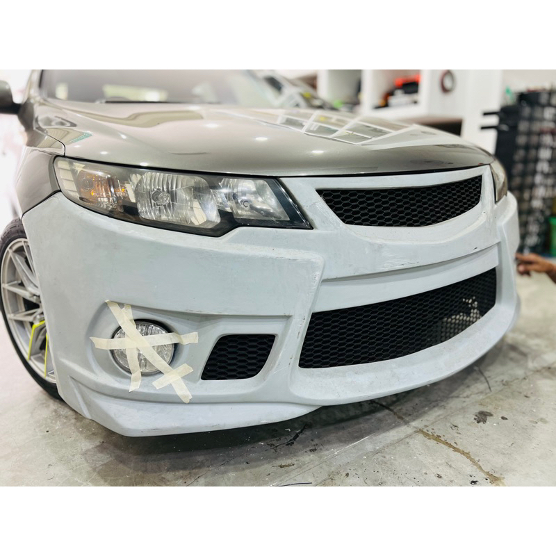 Naza Kia Forte nefd koup front bumper bodykit body kit lip | Shopee ...