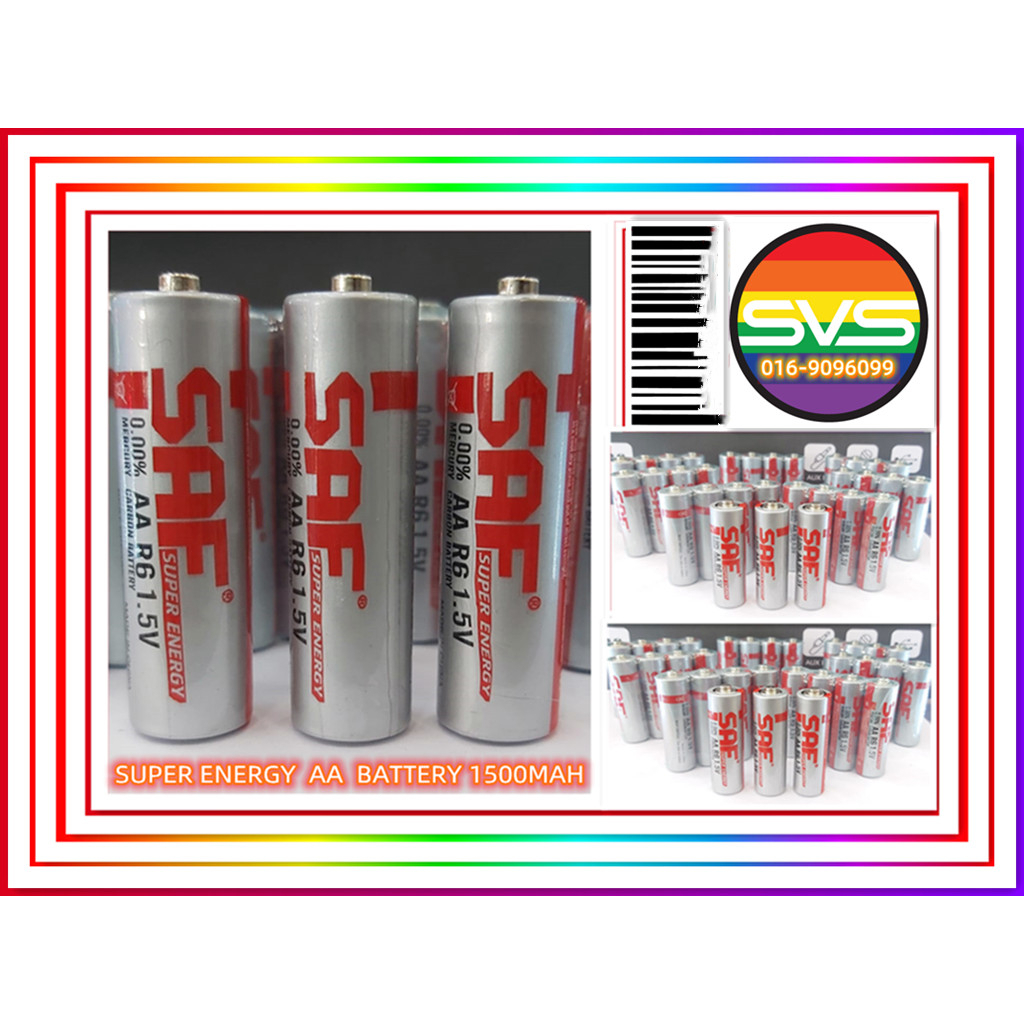 60PCS AA BATTERY 1.5V LONG R6 ( 60PCS AA BATTERY ) | Shopee Malaysia