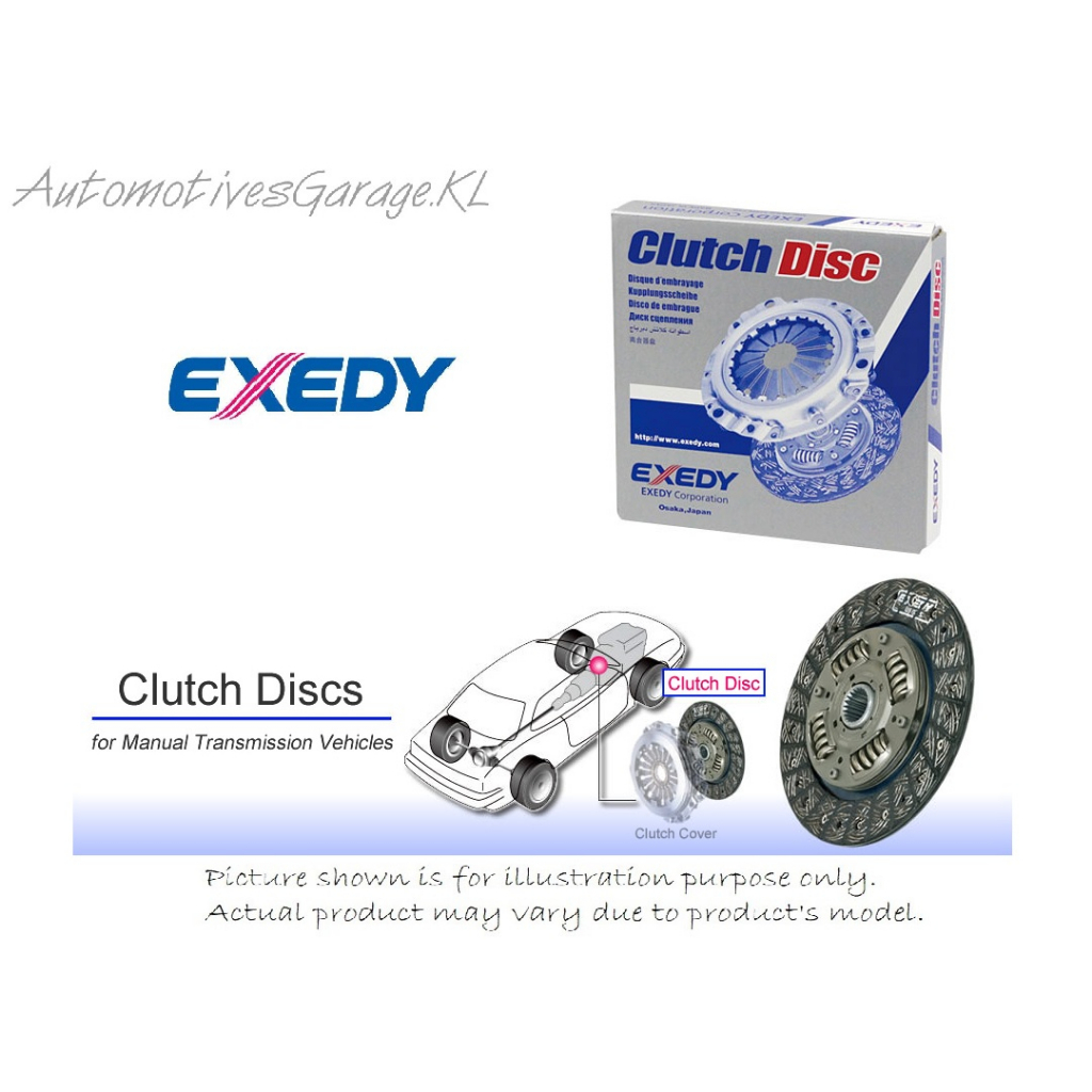 EXEDY (JAPAN) CLUTCH DISC - TYD014U - TOYOTA COROLLA AE70 | Shopee Malaysia