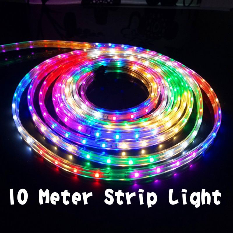 RAYA 10METER 220V LED Strip LED Rope Light SMD 2835 IP65 Waterproof ...