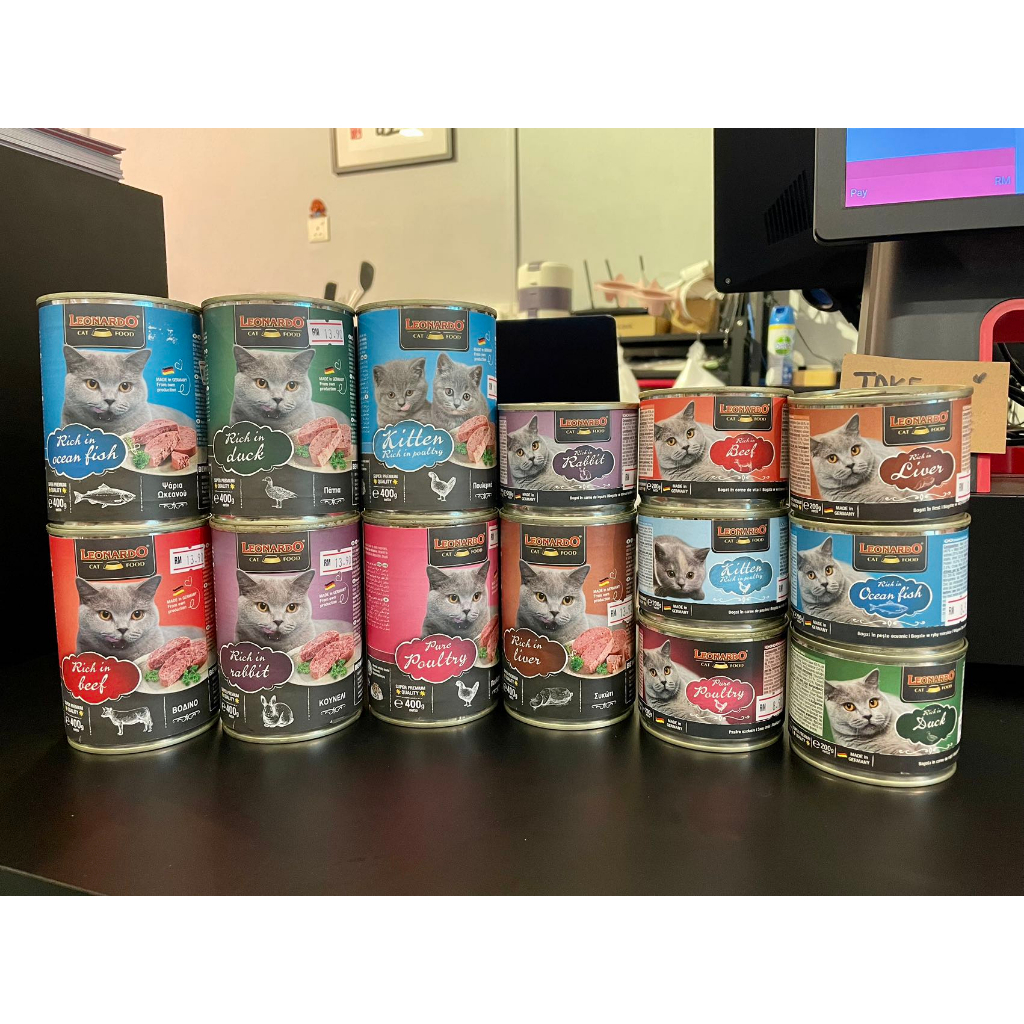 Leonardo Super Premium Cat Wet Food 200g/400g Shopee Malaysia