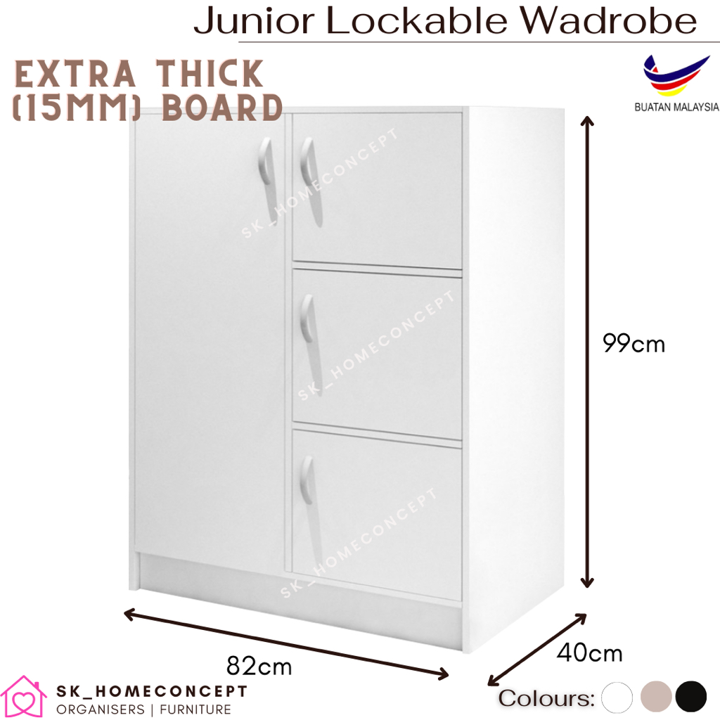 ALMARI BUDAK | KID WARDROBE | MULTIPURPOSE WARDROBE/CABINET | JUNIOR ...