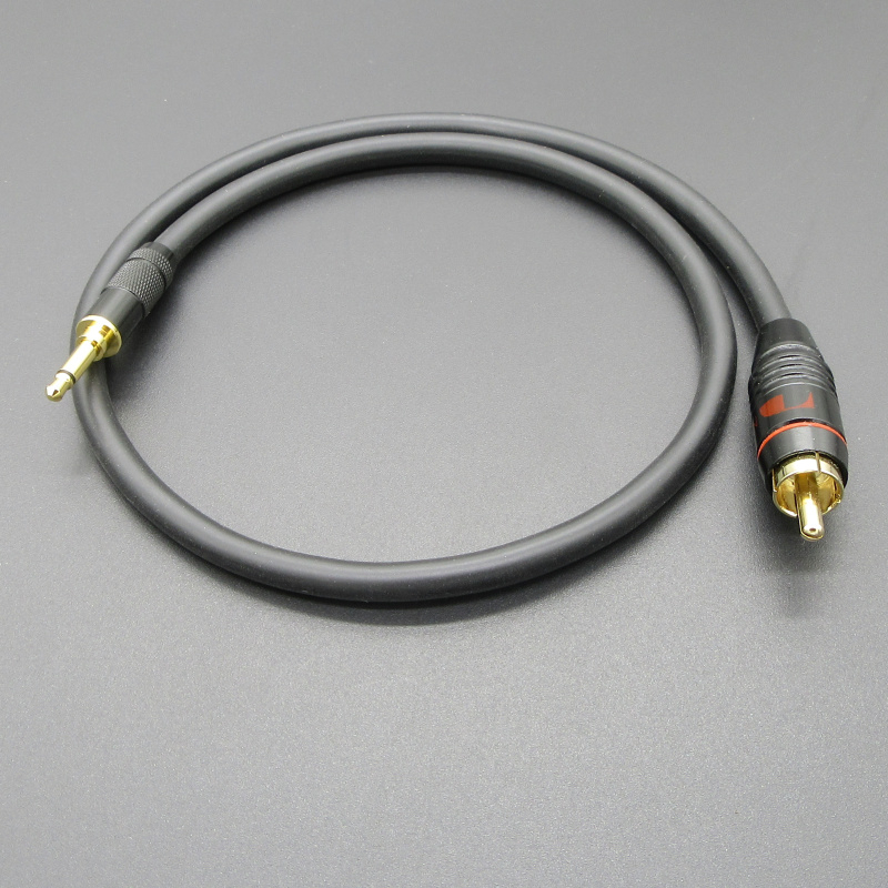 RCA to 3.5mm jack HiFi audio cable high end quality with quality sound