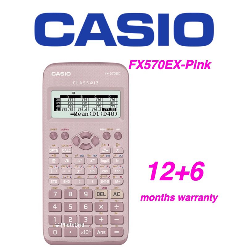 🔺Fast Shipped Out!🔺Casio FX-570EX Scientific Calculator[MARCOe-warranty ...