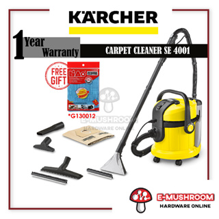 Karcher SE 4001 1200W Spray Extraction Carpet Cleaner with Wet