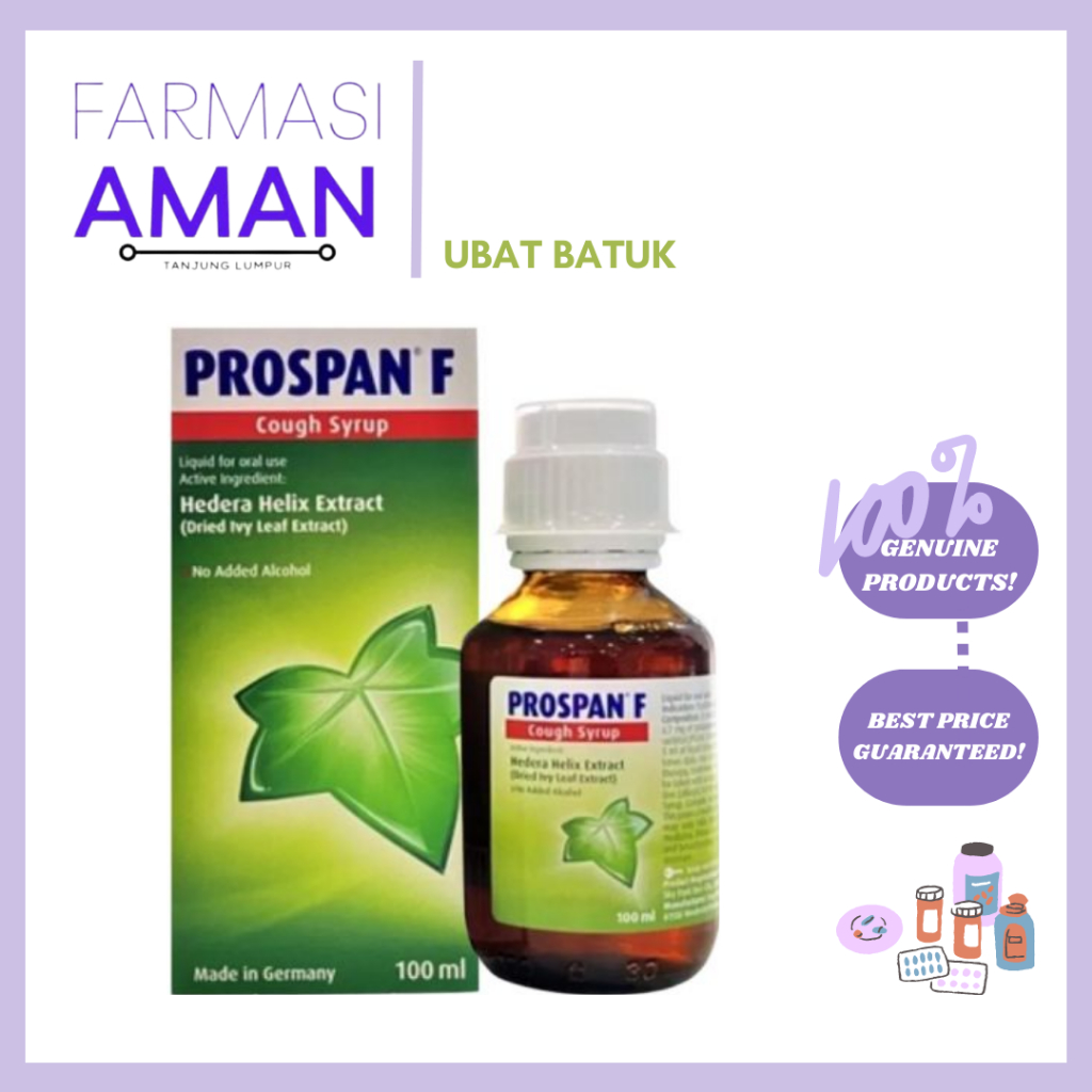 Prospan F Cough Syrup 100ml 