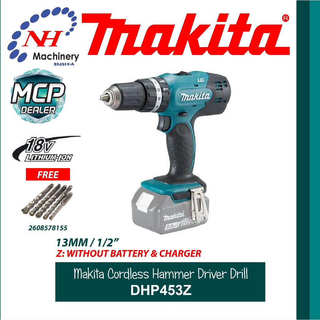 Makita drill online dhp453