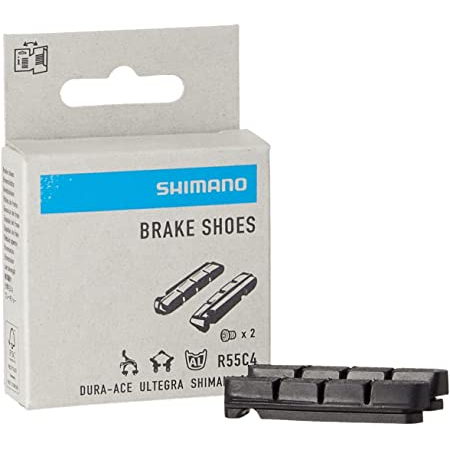 SHIMANO R55C4 Road Bike Brake Shoes For Alloy Rims Dura-Ace/Ultegra/105 ...