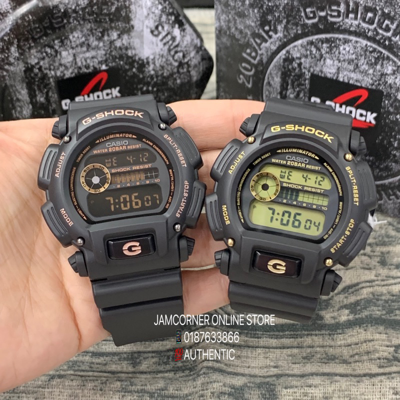 CASIO G SHOCK AUTHENTIC DW 9052GBX 1A4 DW 9052GBX 1A9 ROSE GOLD AND GOLD