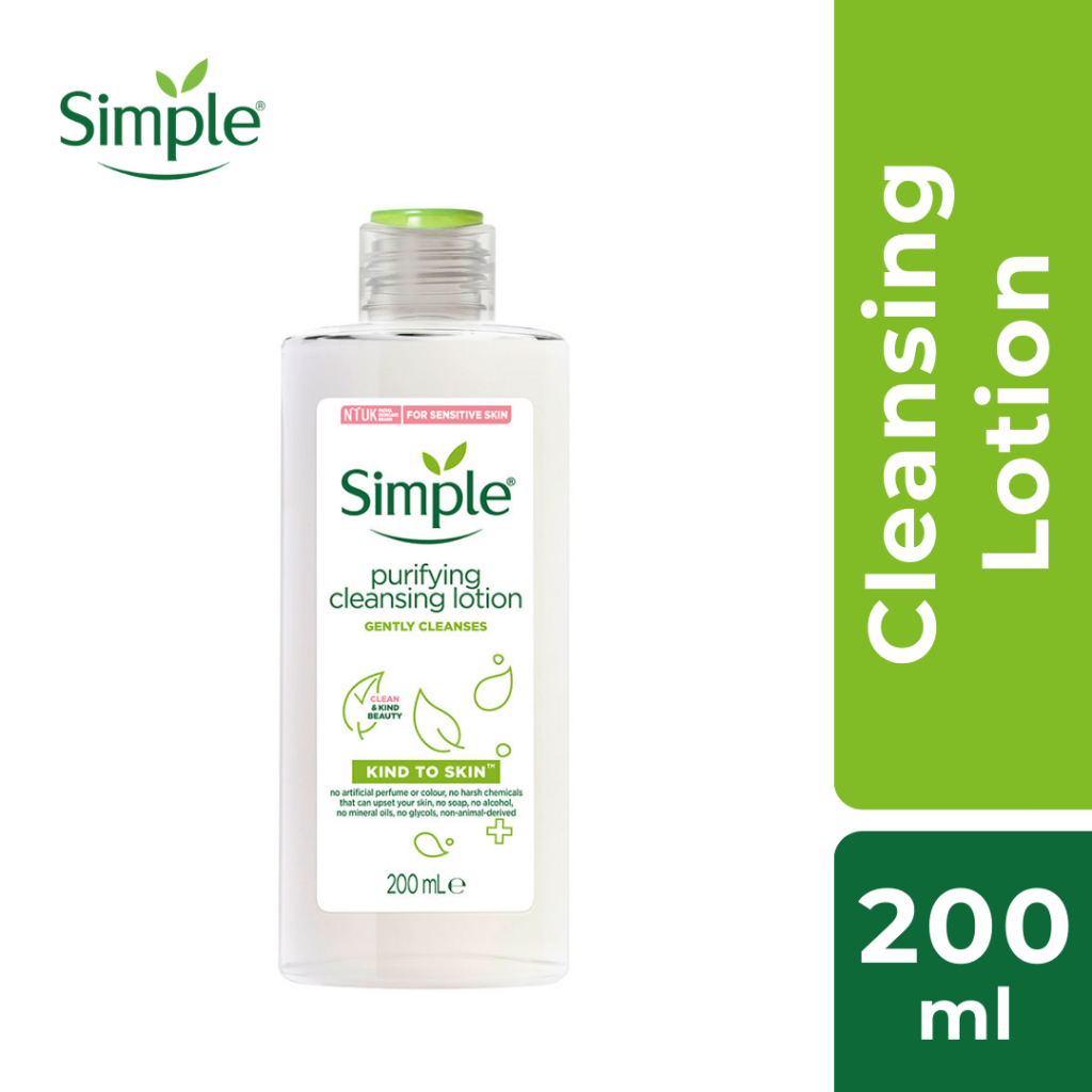 Simple Purifying Cleansing Lotion (200ml) Shopee Malaysia